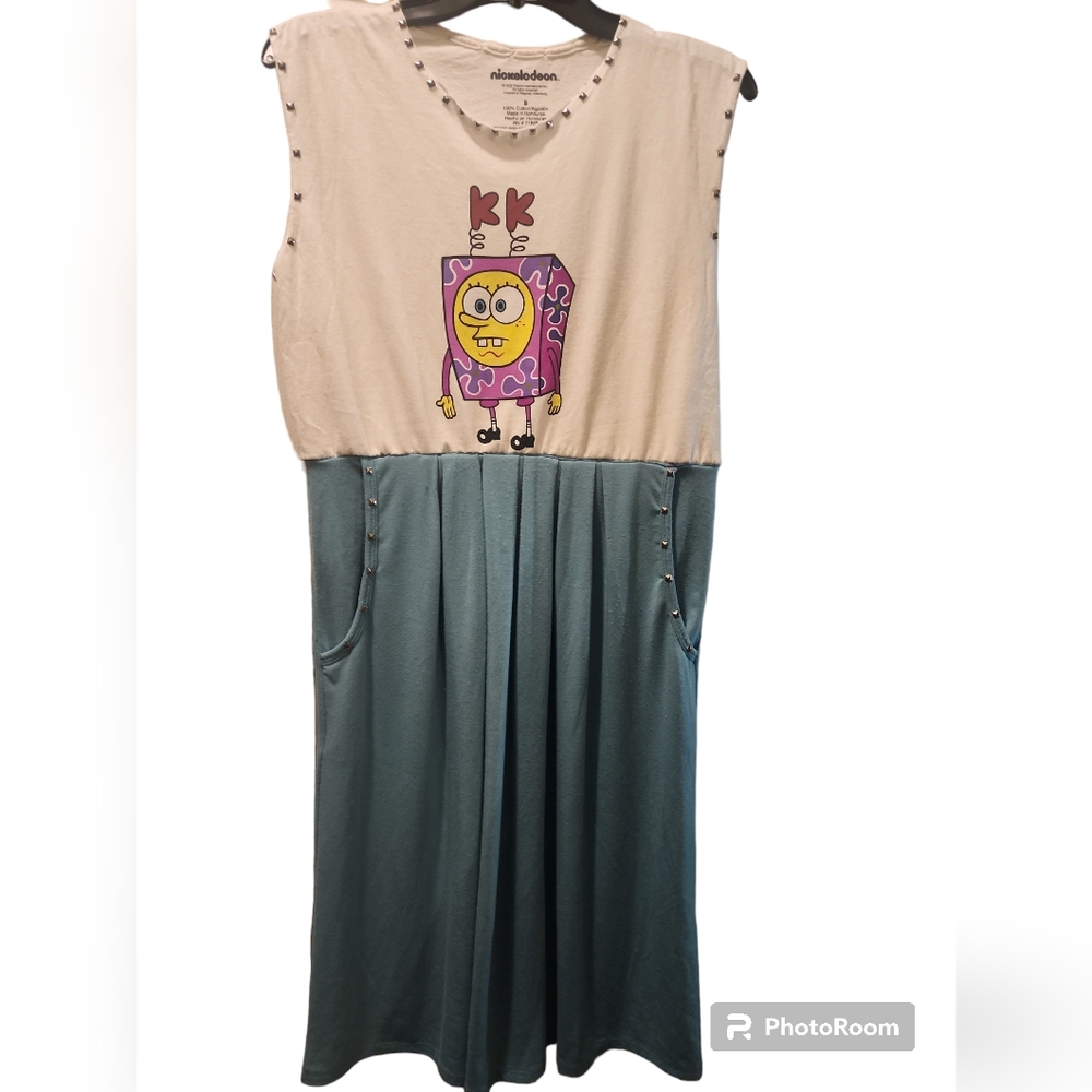 Small SpongeBob Upcycled Dress